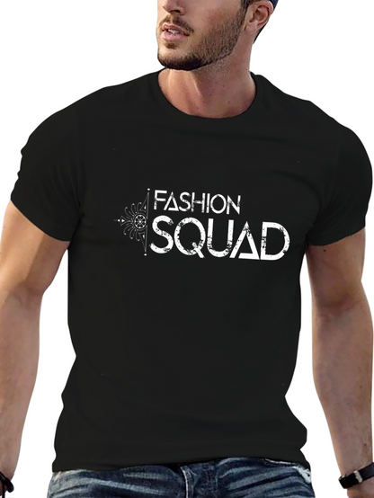 Fashion Squad Graphic Tee - Stylish Mens T-Shirt