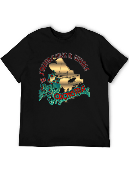 Piano Orchestra Graphic Tee - Musicians Black T-Shirt