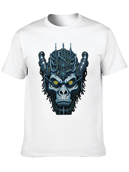 Cyberpunk Gorilla Graphic Tee - Unique Sci-Fi Design