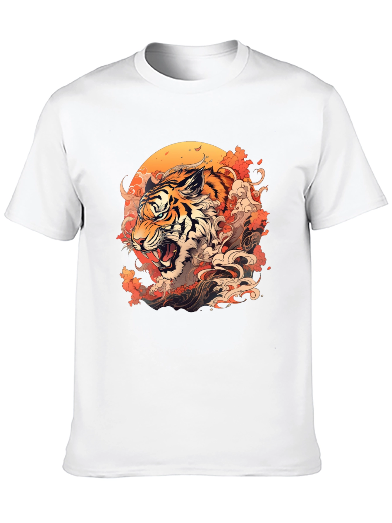 Tiger Graphic Tee - Fierce Style