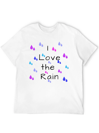 I Love The Rain Graphic T-Shirt