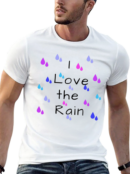 I Love The Rain Graphic T-Shirt