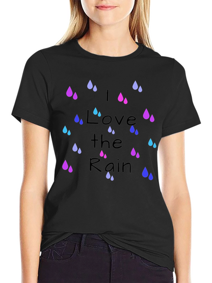 I Love The Rain Graphic T-Shirt