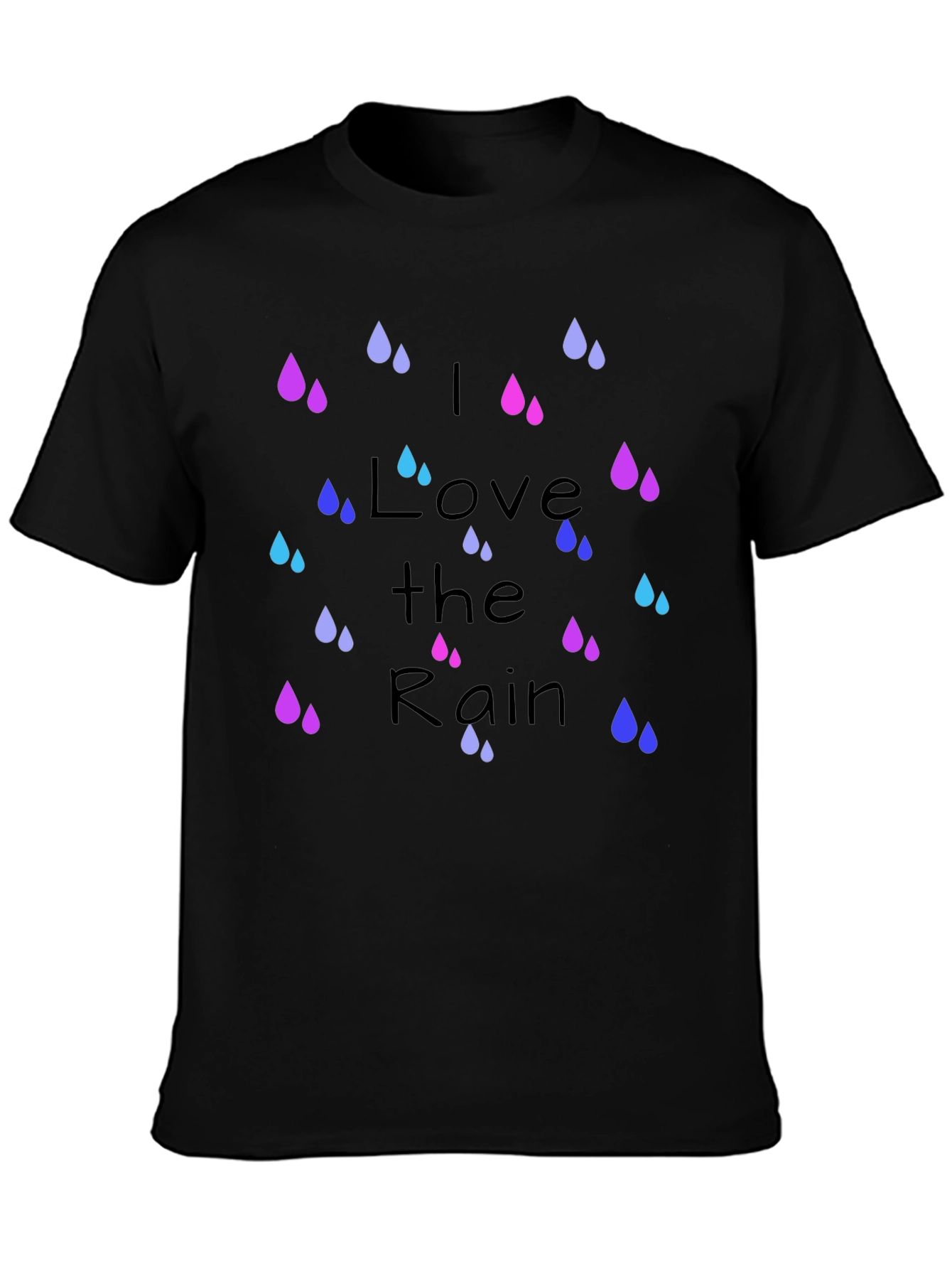 I Love The Rain Graphic T-Shirt