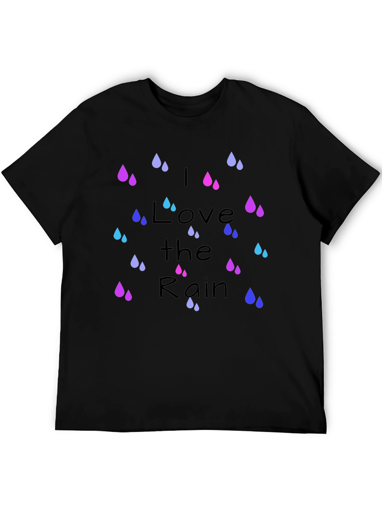 I Love The Rain Graphic T-Shirt