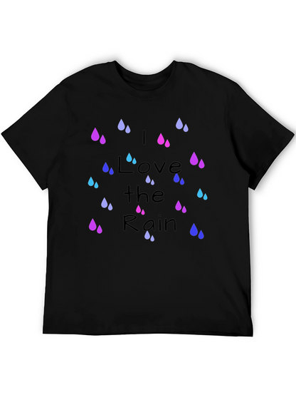 I Love The Rain Graphic T-Shirt
