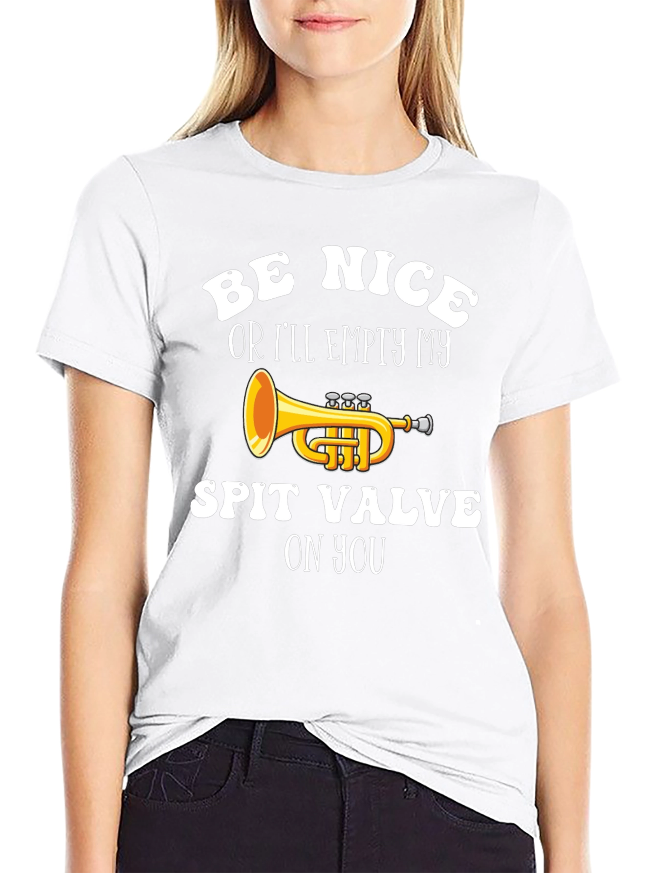 Be Nice Trumpet T-Shirt