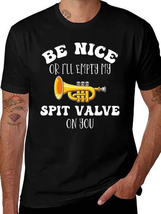 Be Nice Trumpet T-Shirt