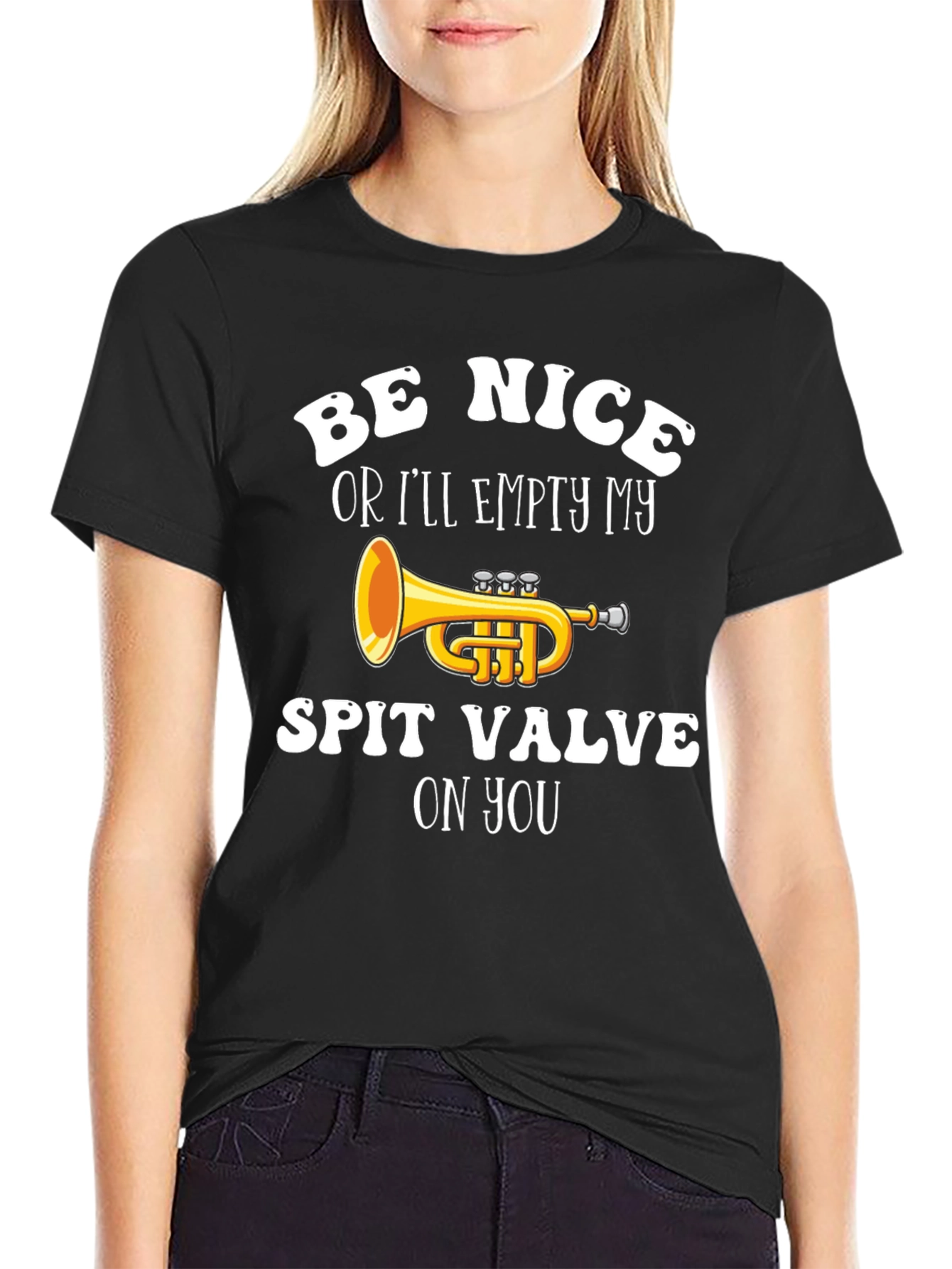 Be Nice Trumpet T-Shirt
