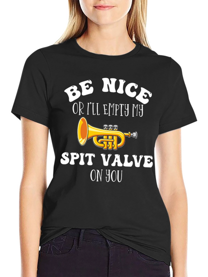 Be Nice Trumpet T-Shirt