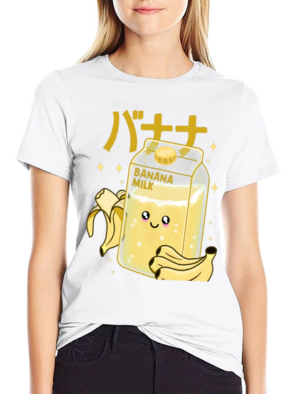 Kawaii Banana Milk T-Shirt