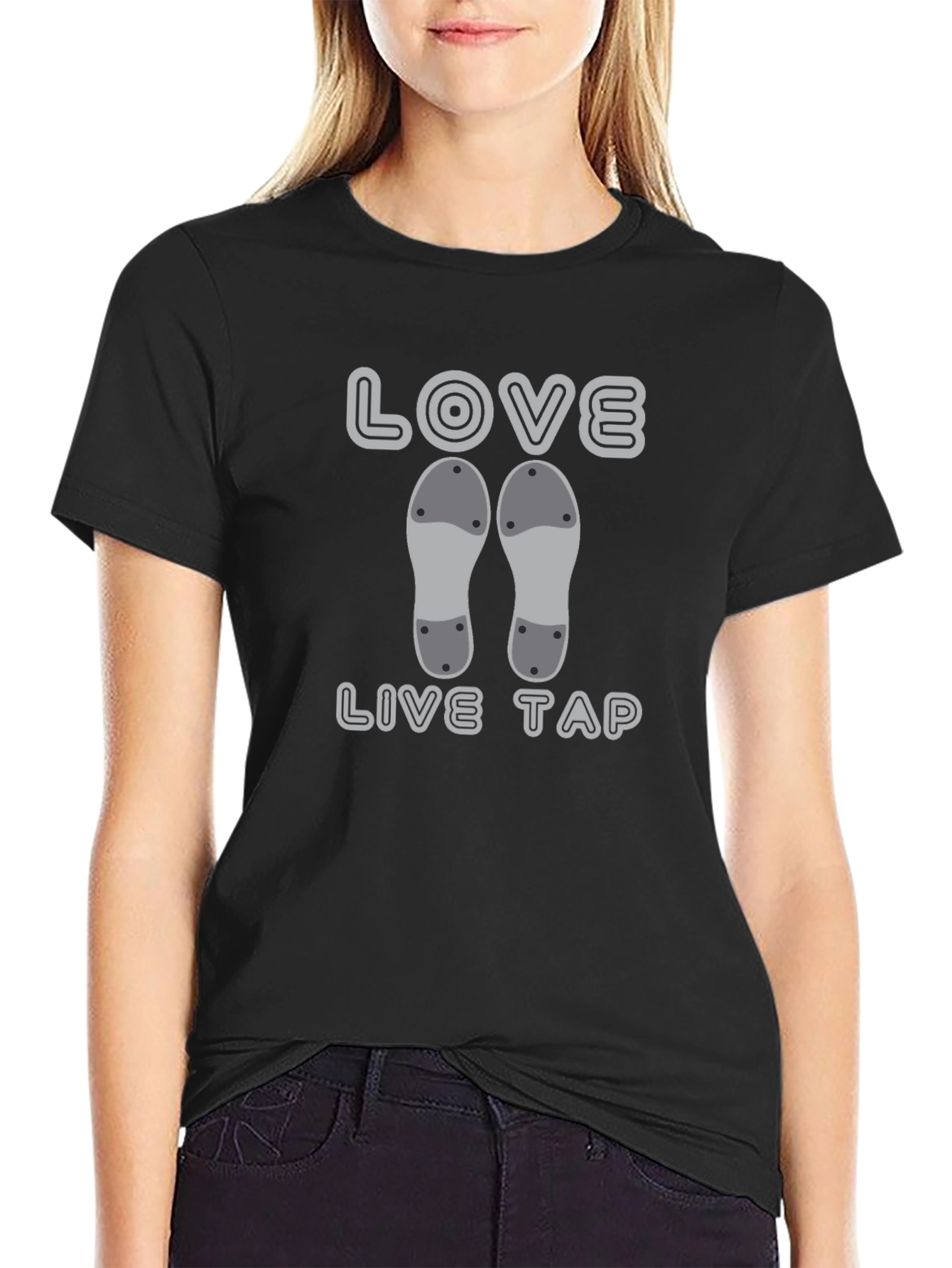 Love Live Tap Dance T-Shirt - Black