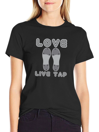 Love Live Tap Dance T-Shirt - Black