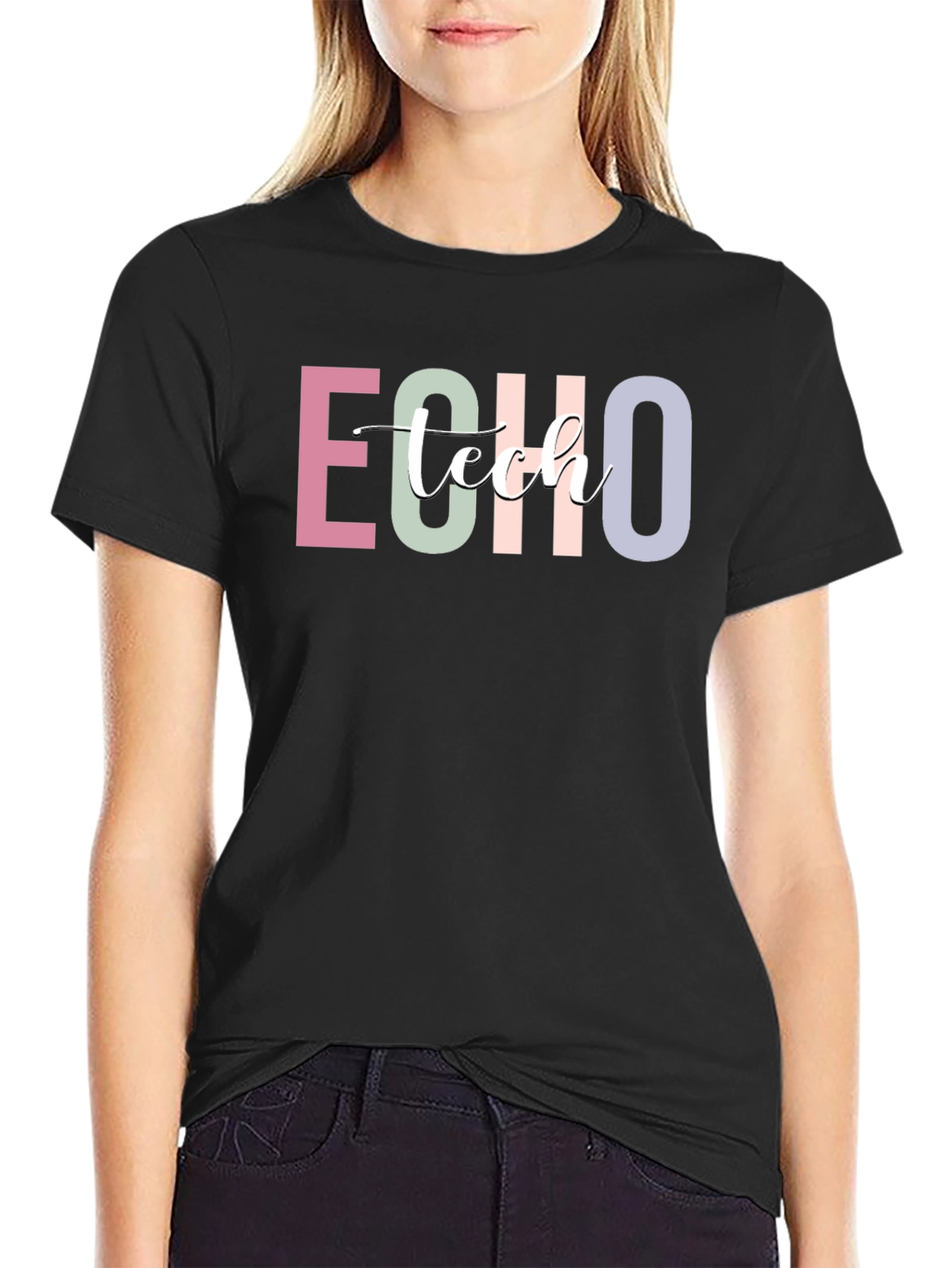ECHO Tech Graphic T-Shirt - Stylish & Comfortable