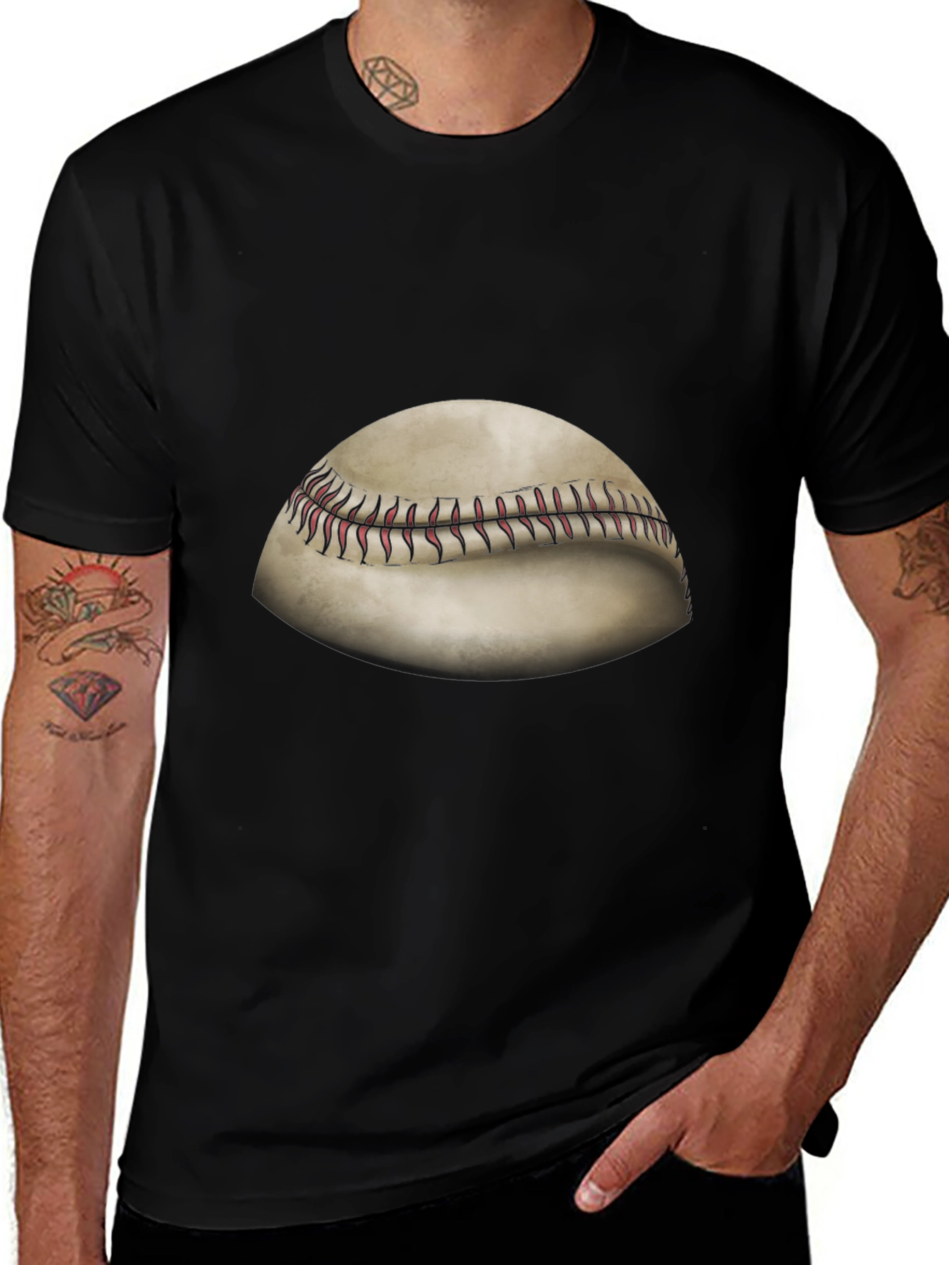 Baseball Graphic Tee - Classic Sportswear