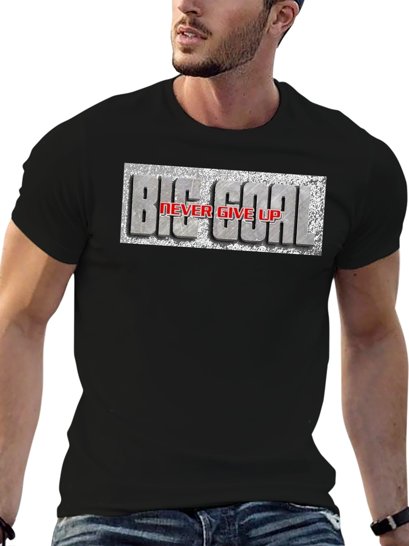 Big Goal Never Give Up T-Shirt