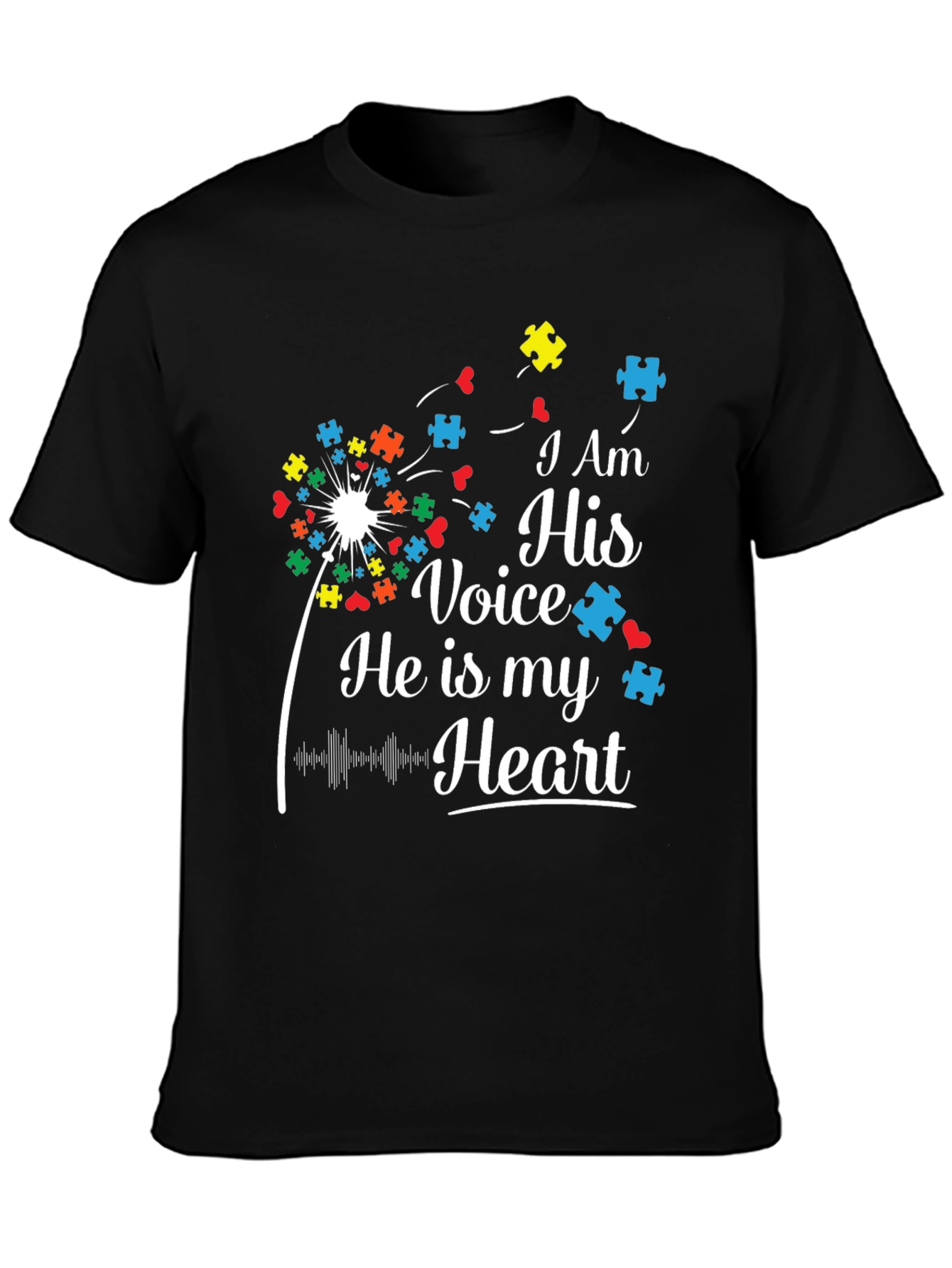 I Am His Voice Autism Awareness T-Shirt