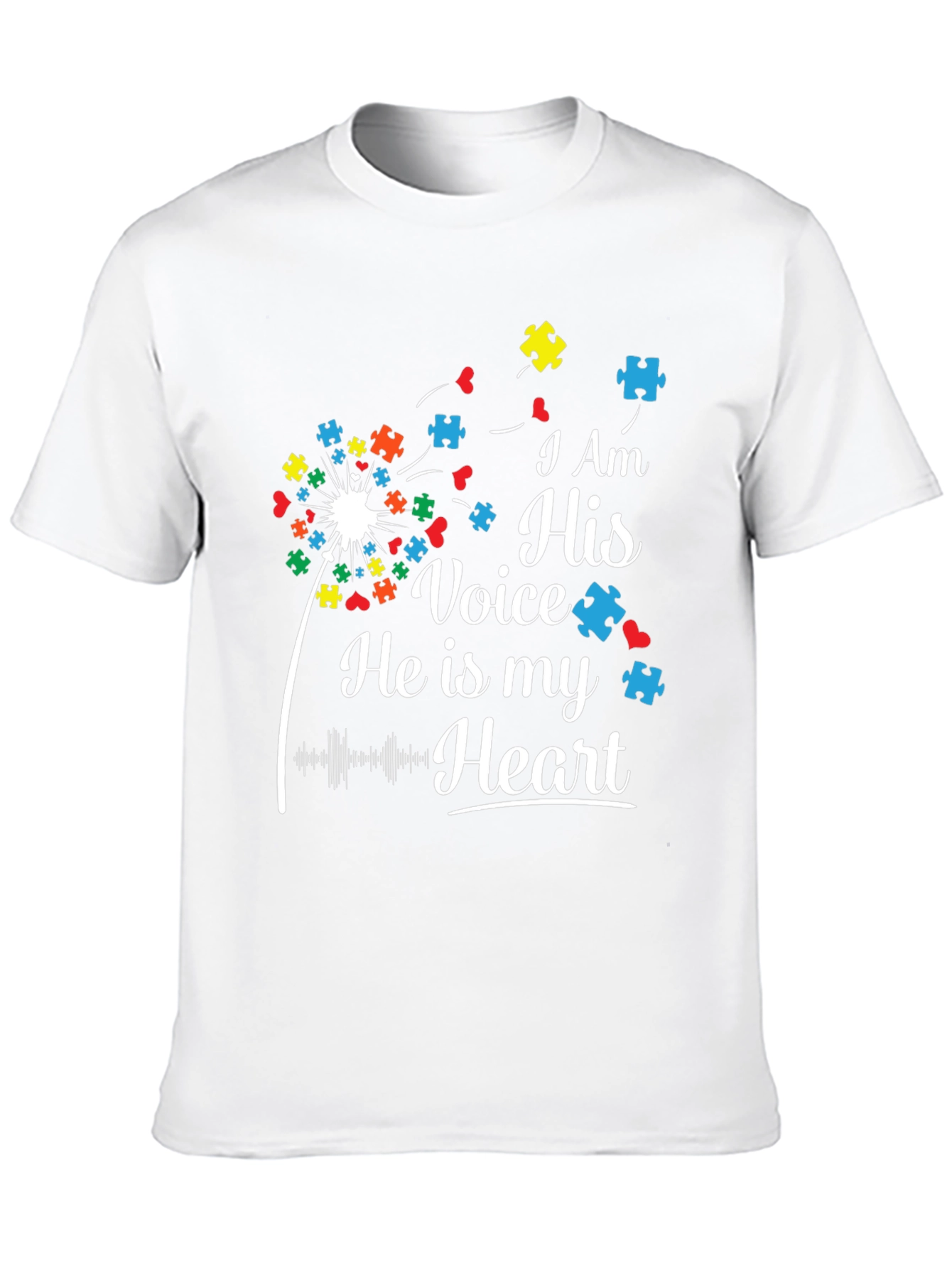 I Am His Voice Autism Awareness T-Shirt