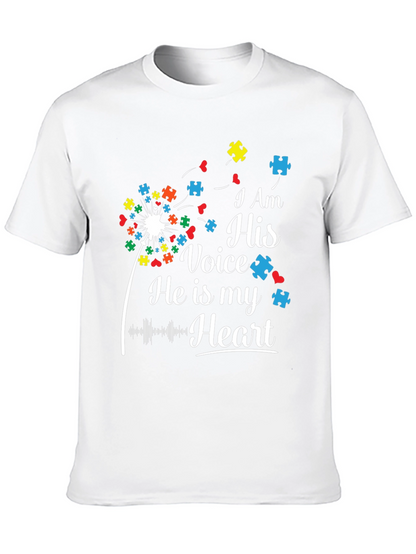 I Am His Voice Autism Awareness T-Shirt