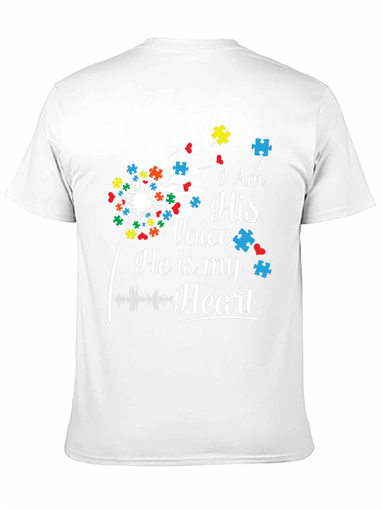I Am His Voice Autism Awareness T-Shirt