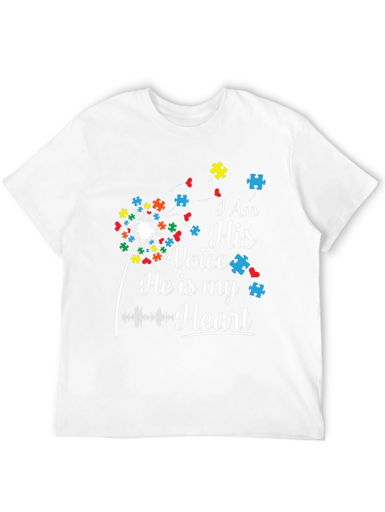 I Am His Voice Autism Awareness T-Shirt