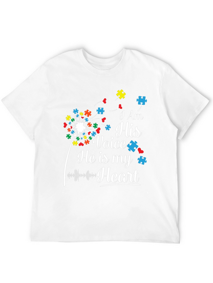 I Am His Voice Autism Awareness T-Shirt