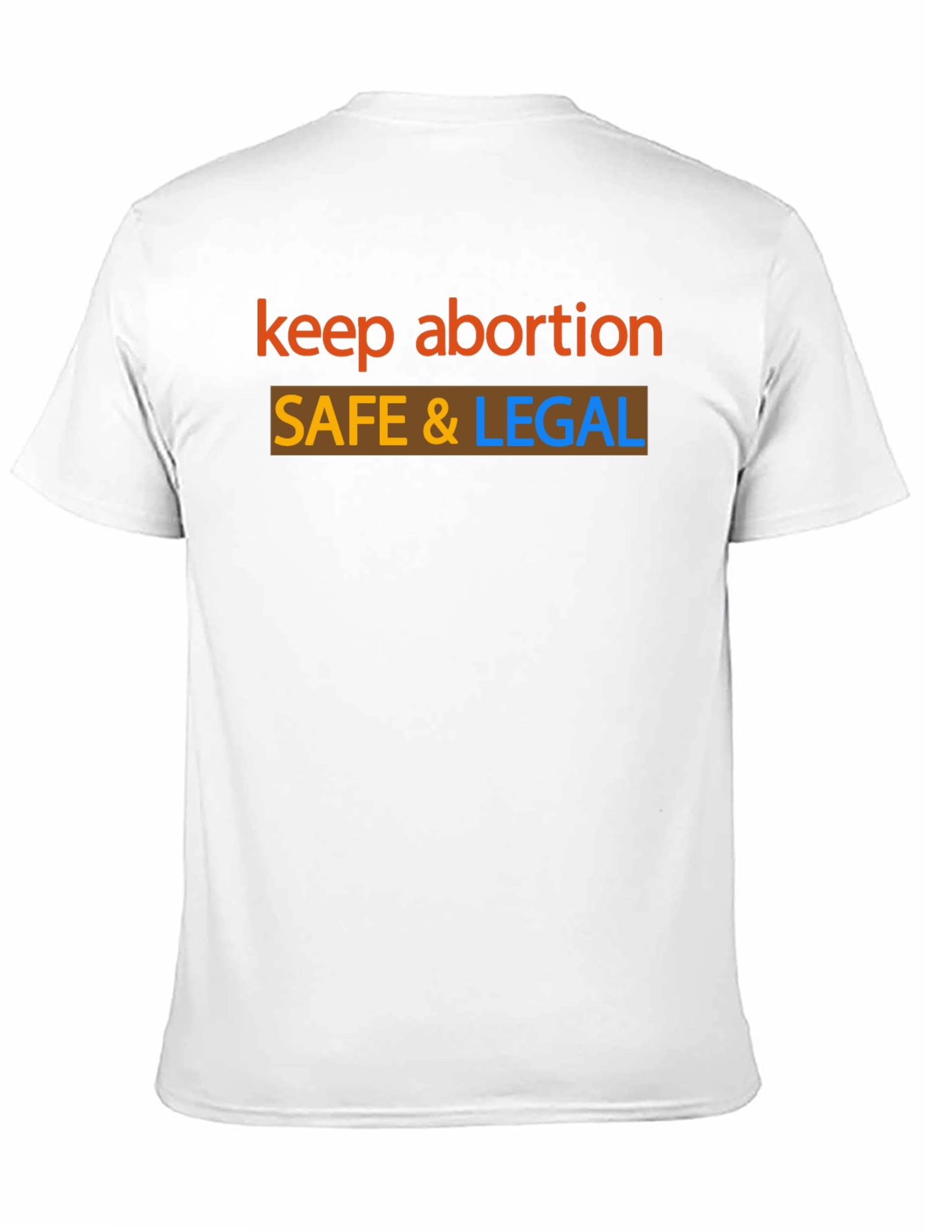 Keep Abortion Safe & Legal Black T-Shirt