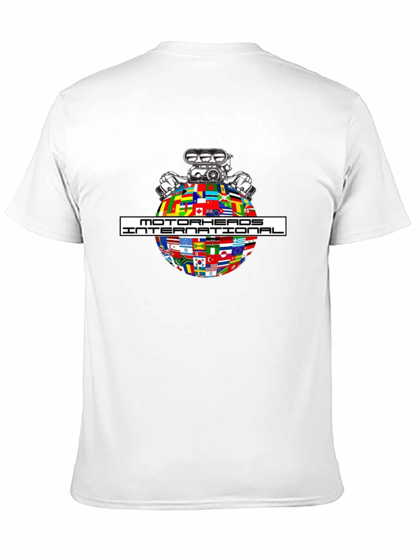 Motorheads International Graphic T-Shirt - Black