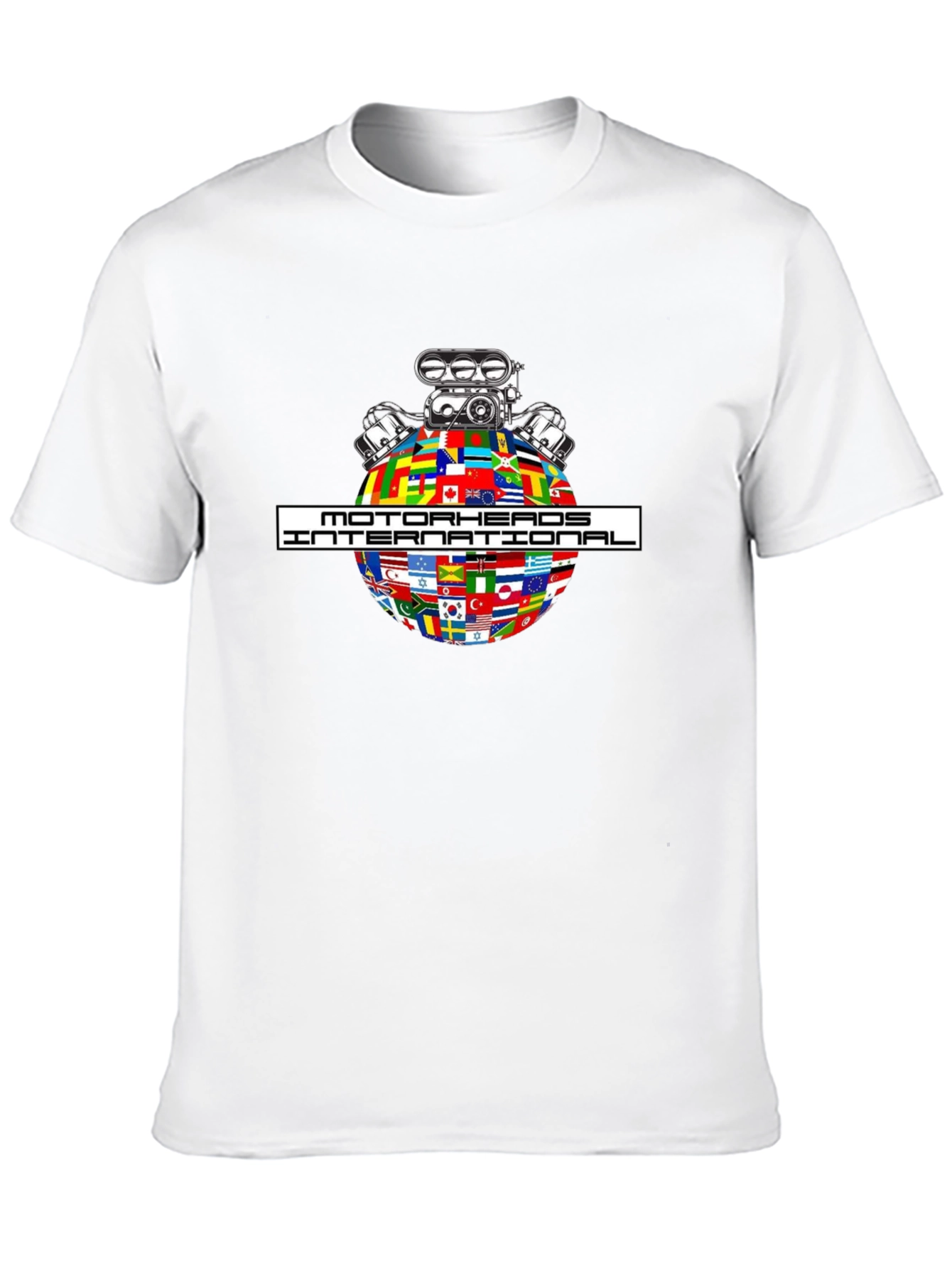 Motorheads International Graphic T-Shirt - Black