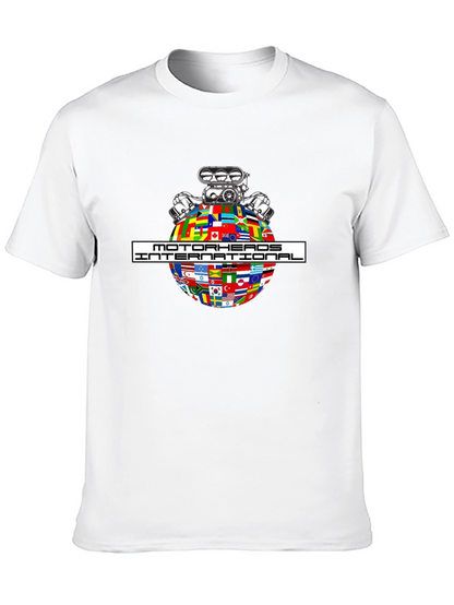 Motorheads International Graphic T-Shirt - Black