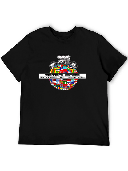 Motorheads International Graphic T-Shirt - Black