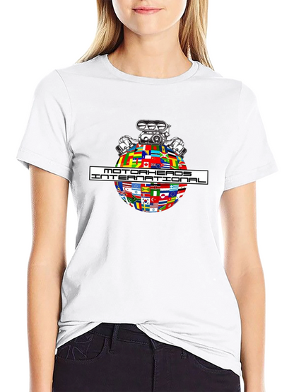 Motorheads International Graphic T-Shirt - Black