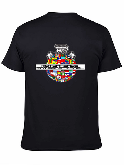 Motorheads International Graphic T-Shirt - Black