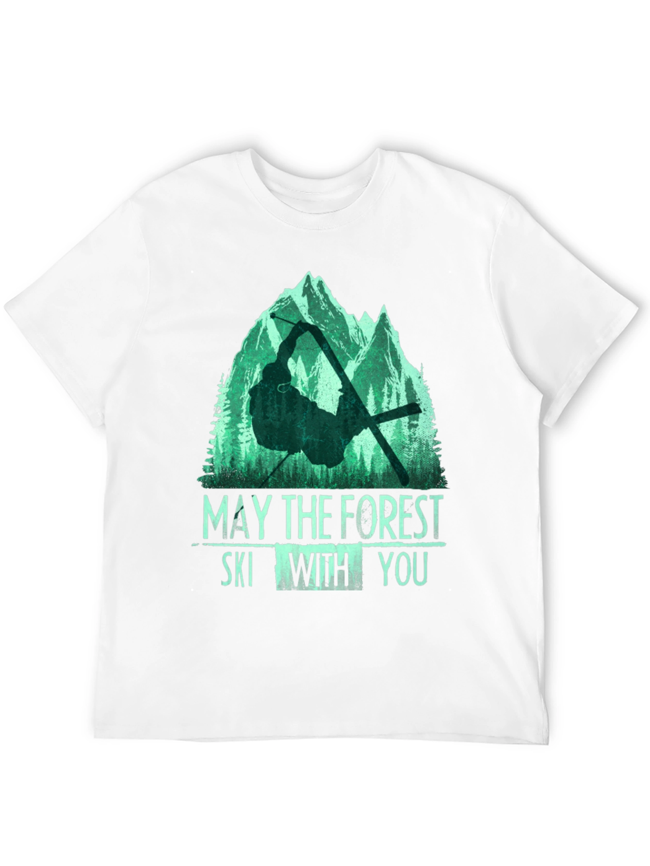 May The Forest Ski With You Graphic Tee