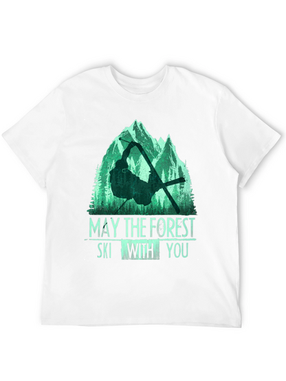 May The Forest Ski With You Graphic Tee