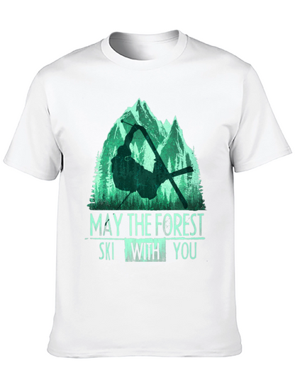 May The Forest Ski With You Graphic Tee