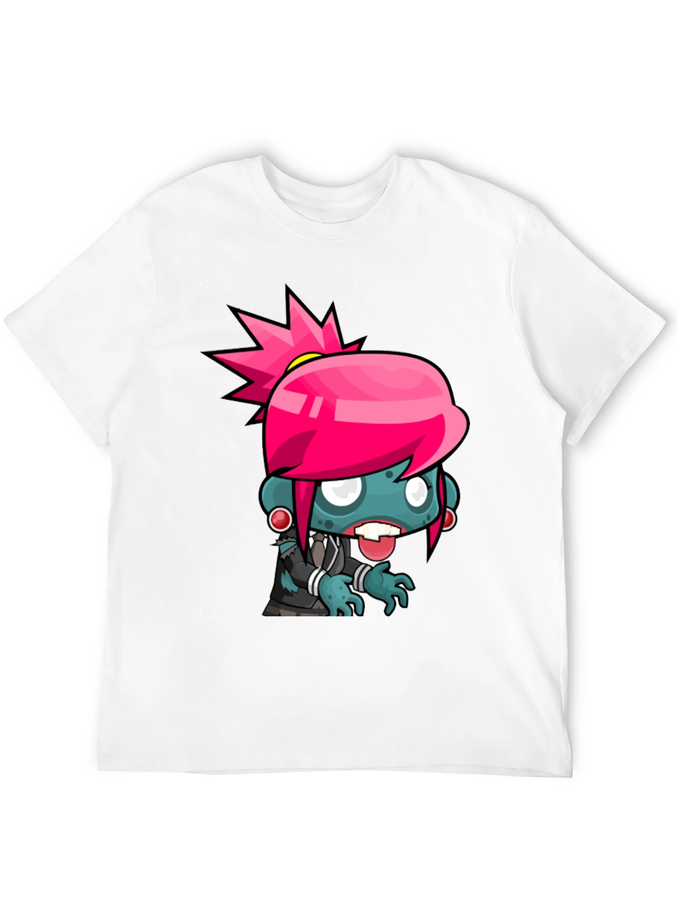 Zombie Cartoon Graphic T-Shirt