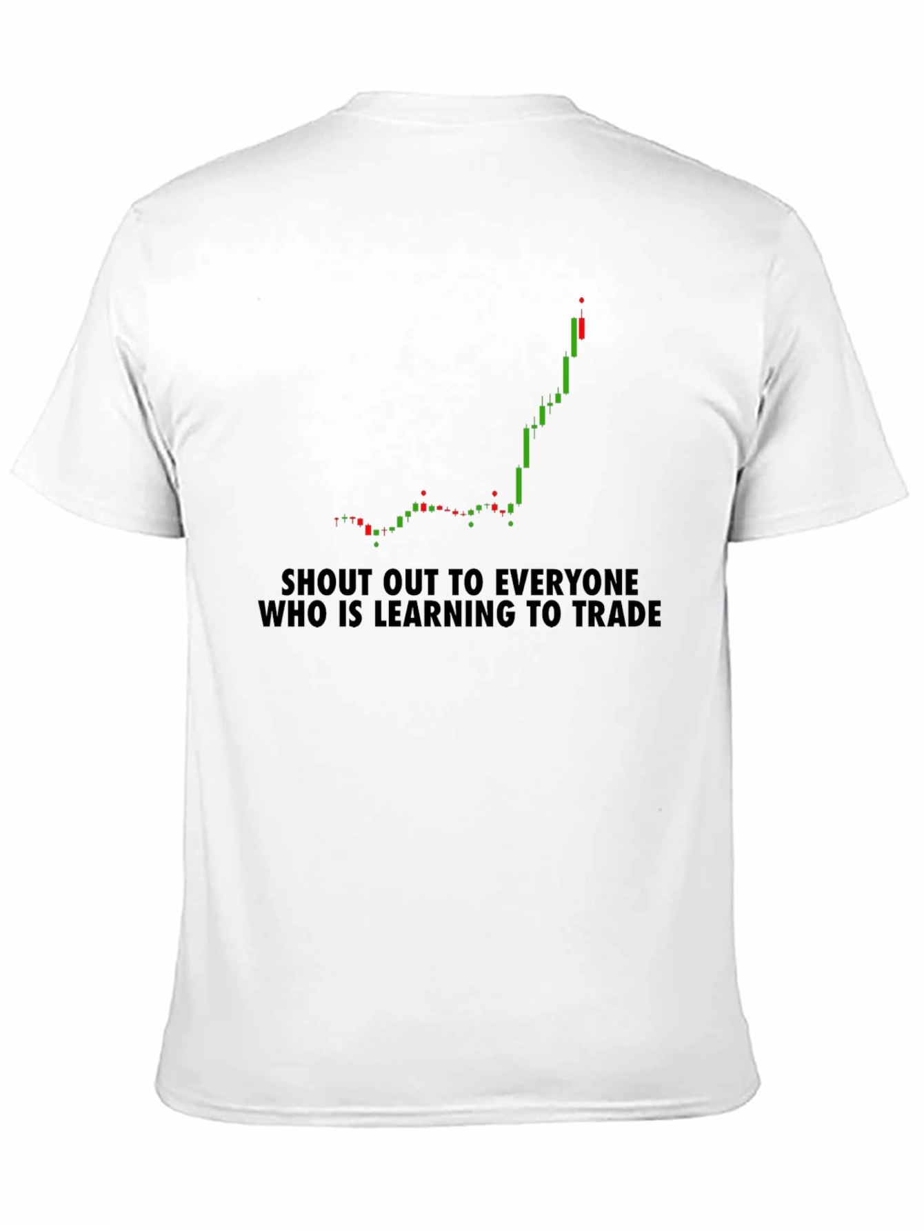 Learn to Trade Black Graphic Tee