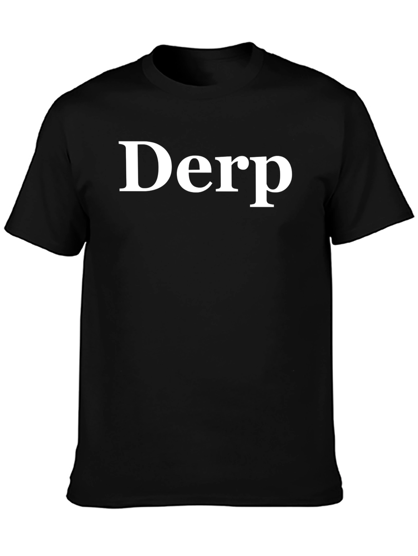 Derp Graphic Tee - Funny Meme Shirt