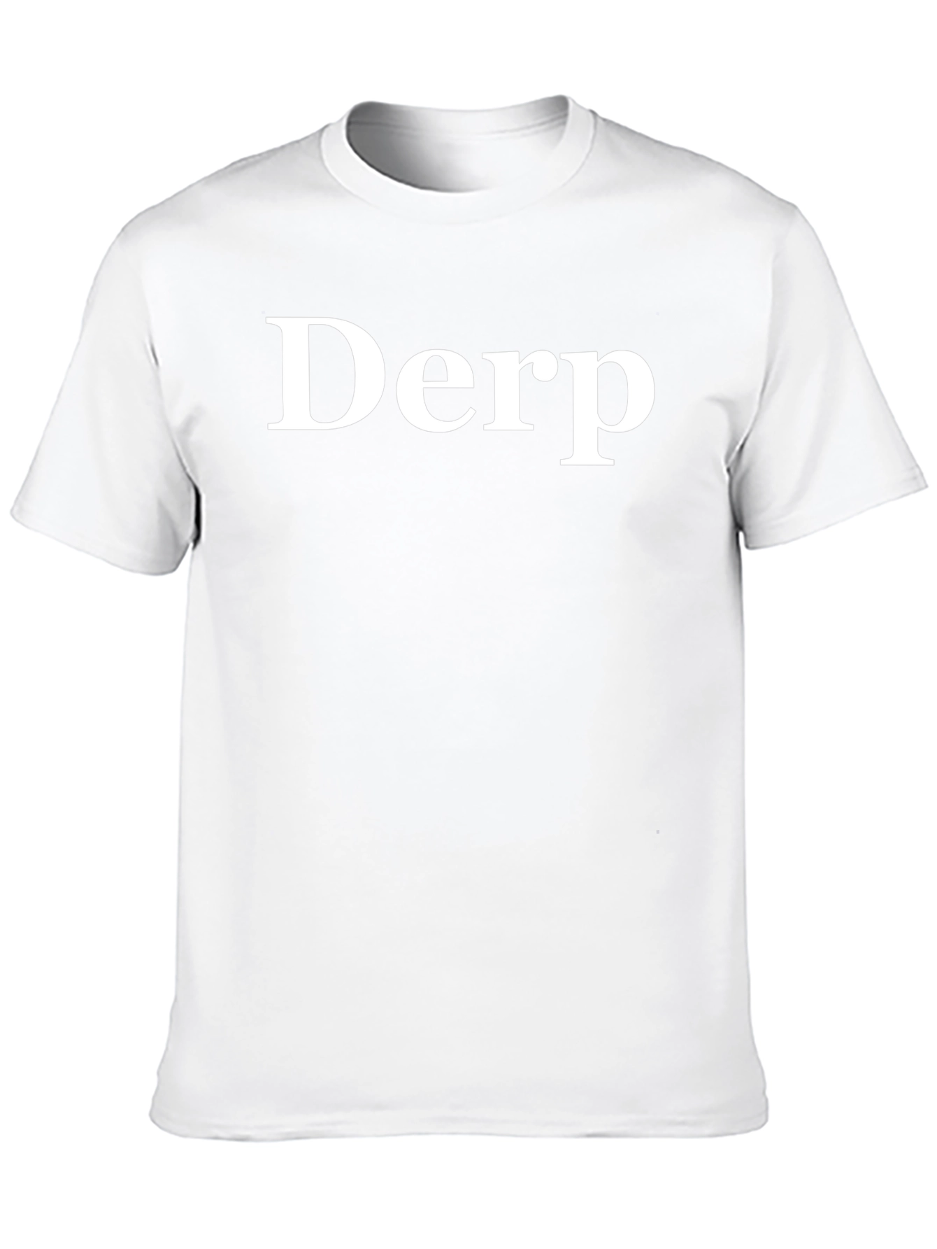 Derp Graphic Tee - Funny Meme Shirt