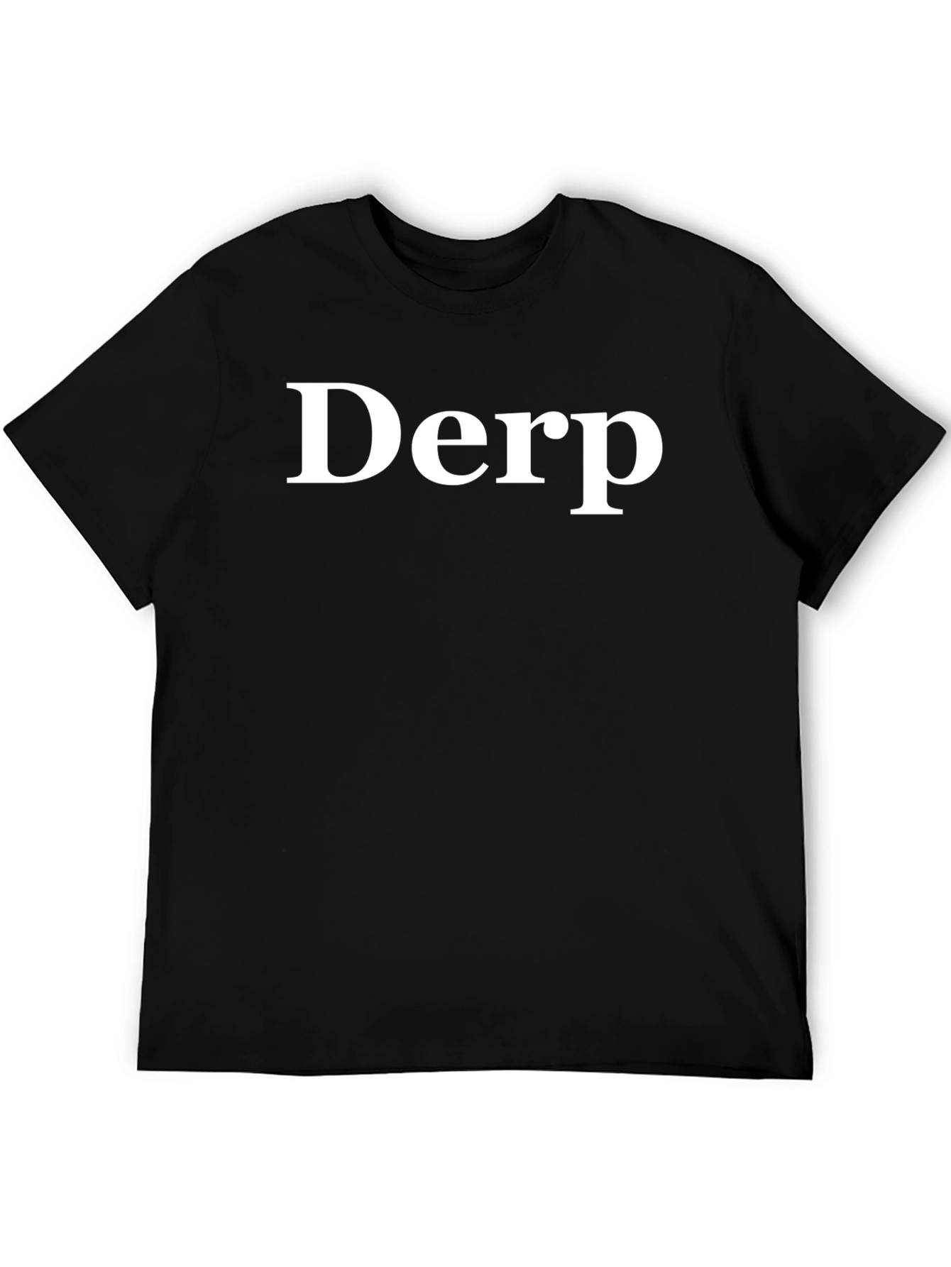 Derp Graphic Tee - Funny Meme Shirt