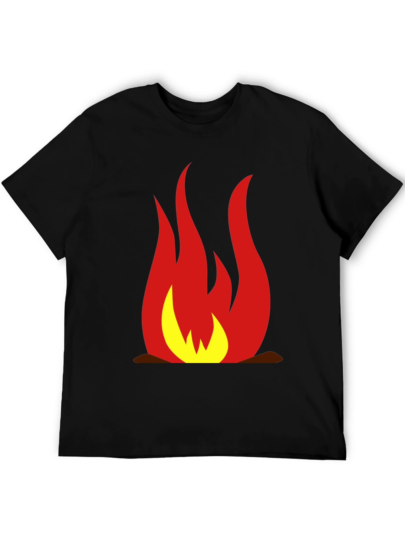 Flame Graphic Tee - Bold and Stylish