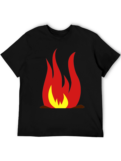 Flame Graphic Tee - Bold and Stylish