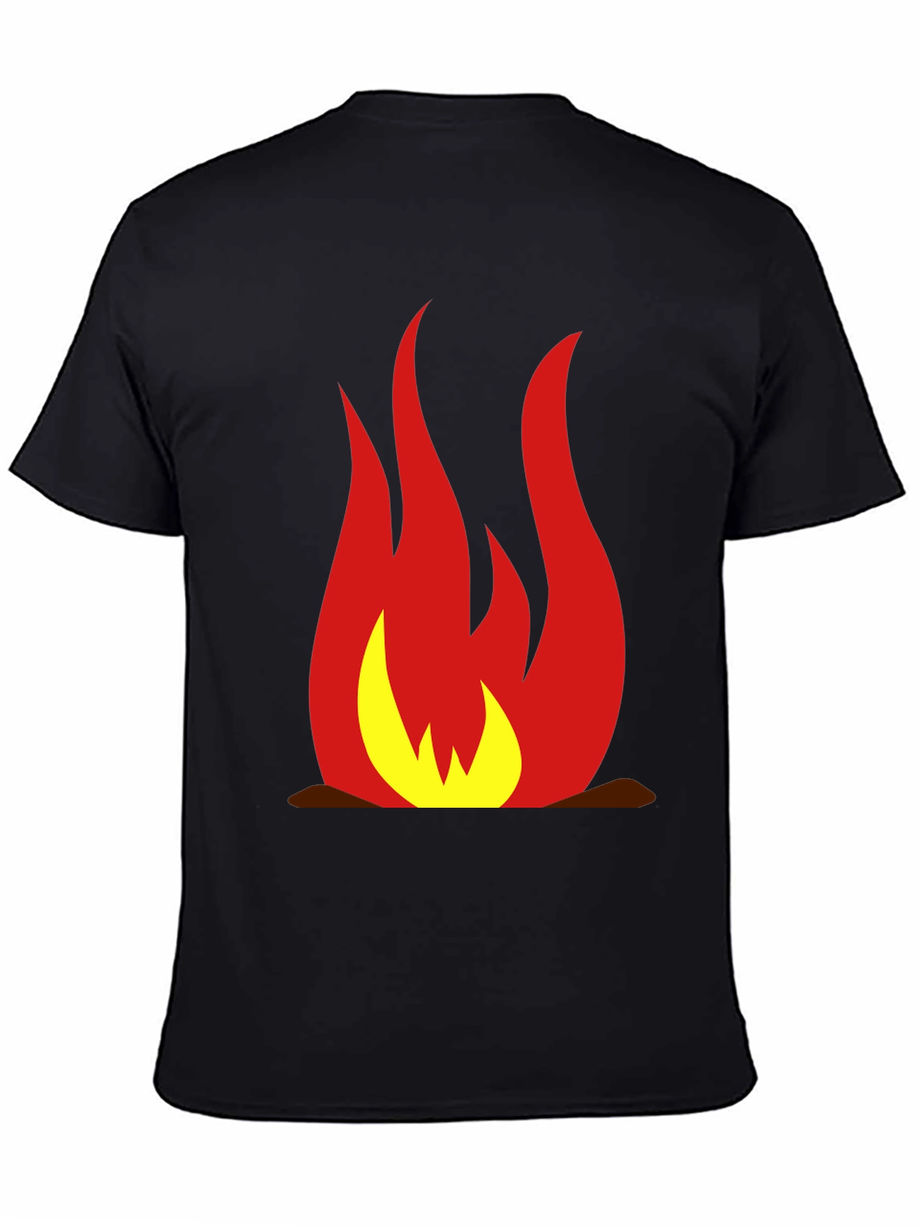 Flame Graphic Tee - Bold and Stylish