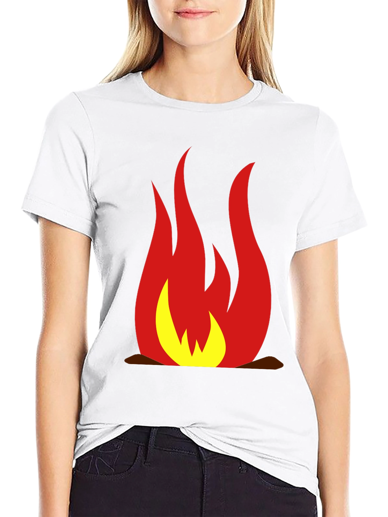 Flame Graphic Tee - Bold and Stylish