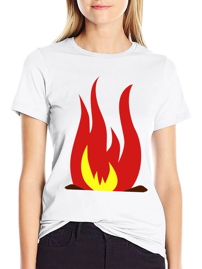 Flame Graphic Tee - Bold and Stylish