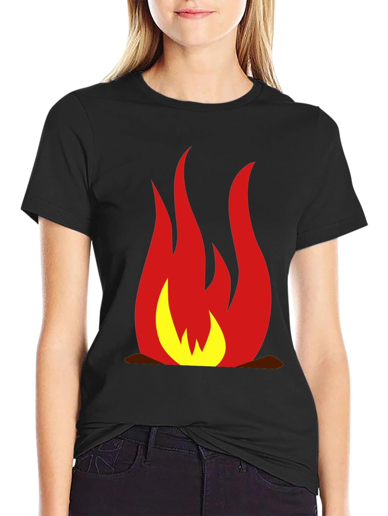 Flame Graphic Tee - Bold and Stylish