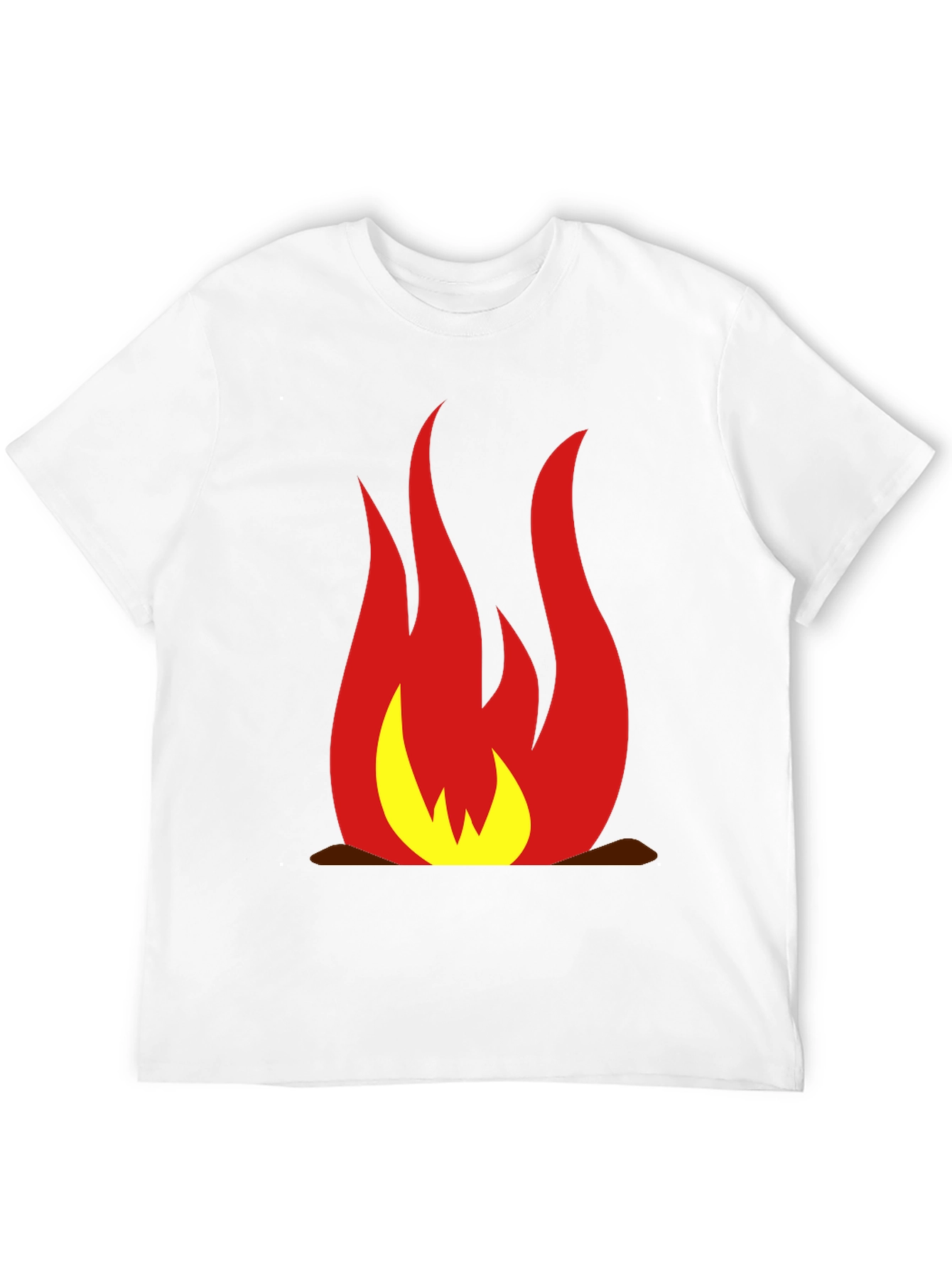 Flame Graphic Tee - Bold and Stylish