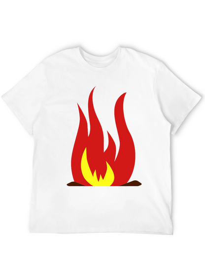 Flame Graphic Tee - Bold and Stylish