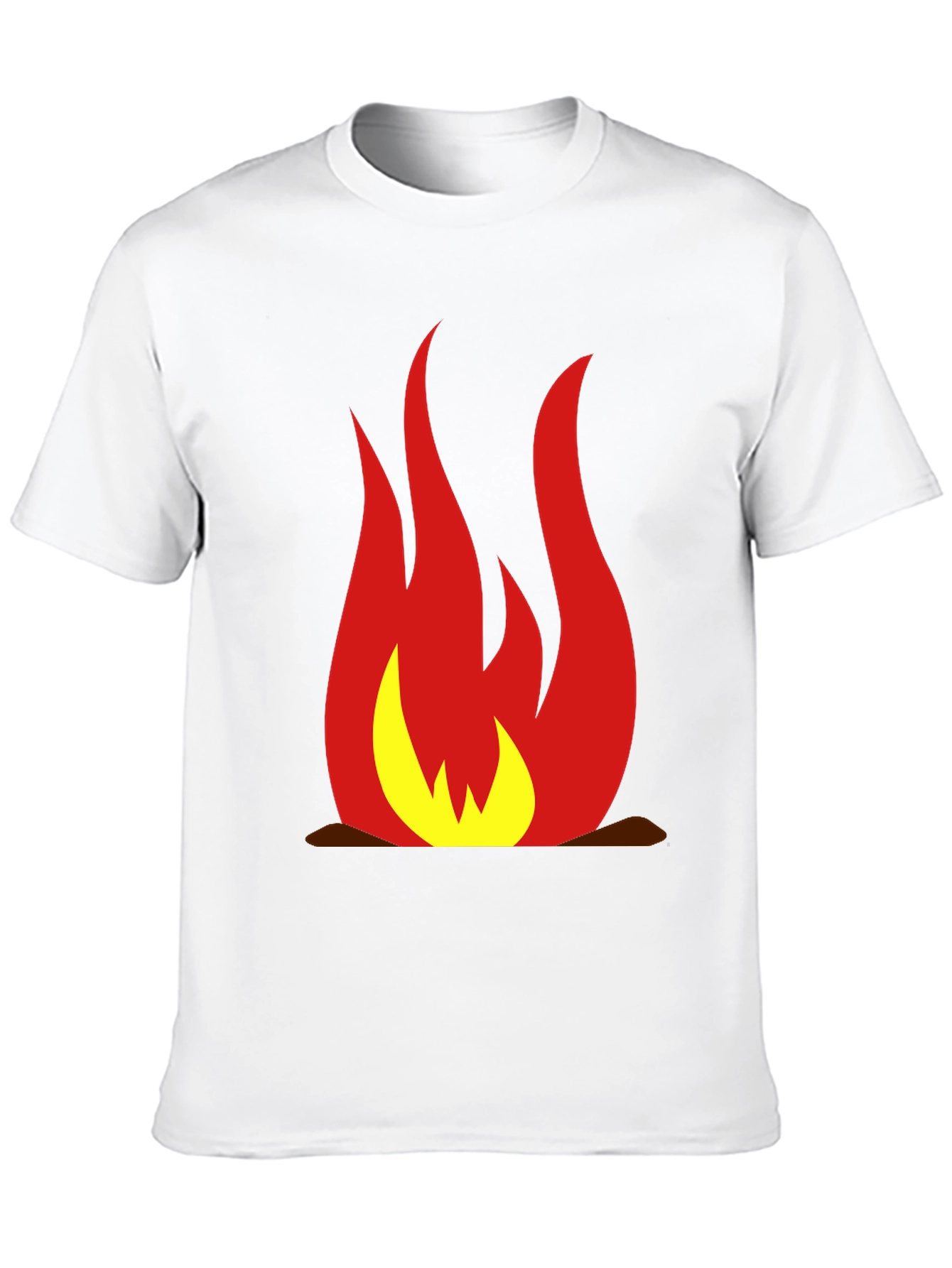 Flame Graphic Tee - Bold and Stylish